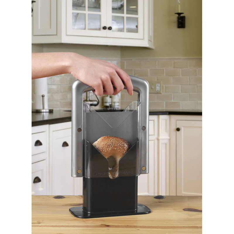 Hoan The Original Bagel Guillotine Universal Slicer & Reviews Wayfair